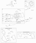 Cylinder Head Gasket Set - Engine Gasket Set - Valve Valves Diagram and Parts List for 20D412-0100-E1  Briggs and Stratton Engine